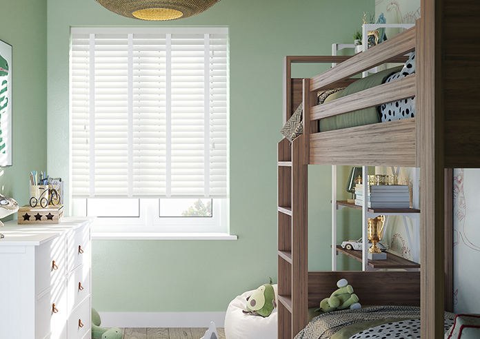 Ecowood Deluxe, Snow White Fine Grain - Venetian Blind - Image 3